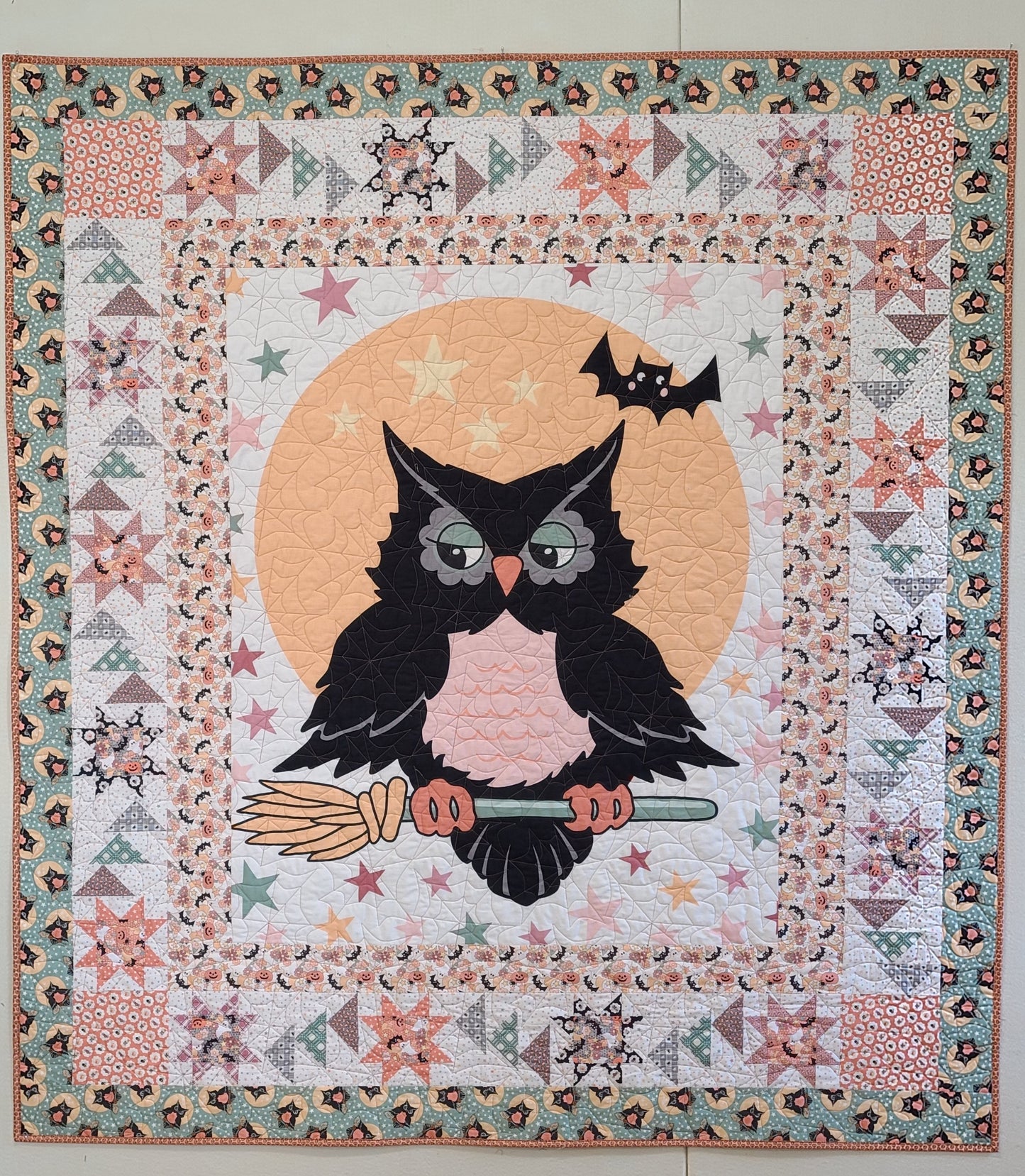 Owl Be Seeing You 61" x 67"