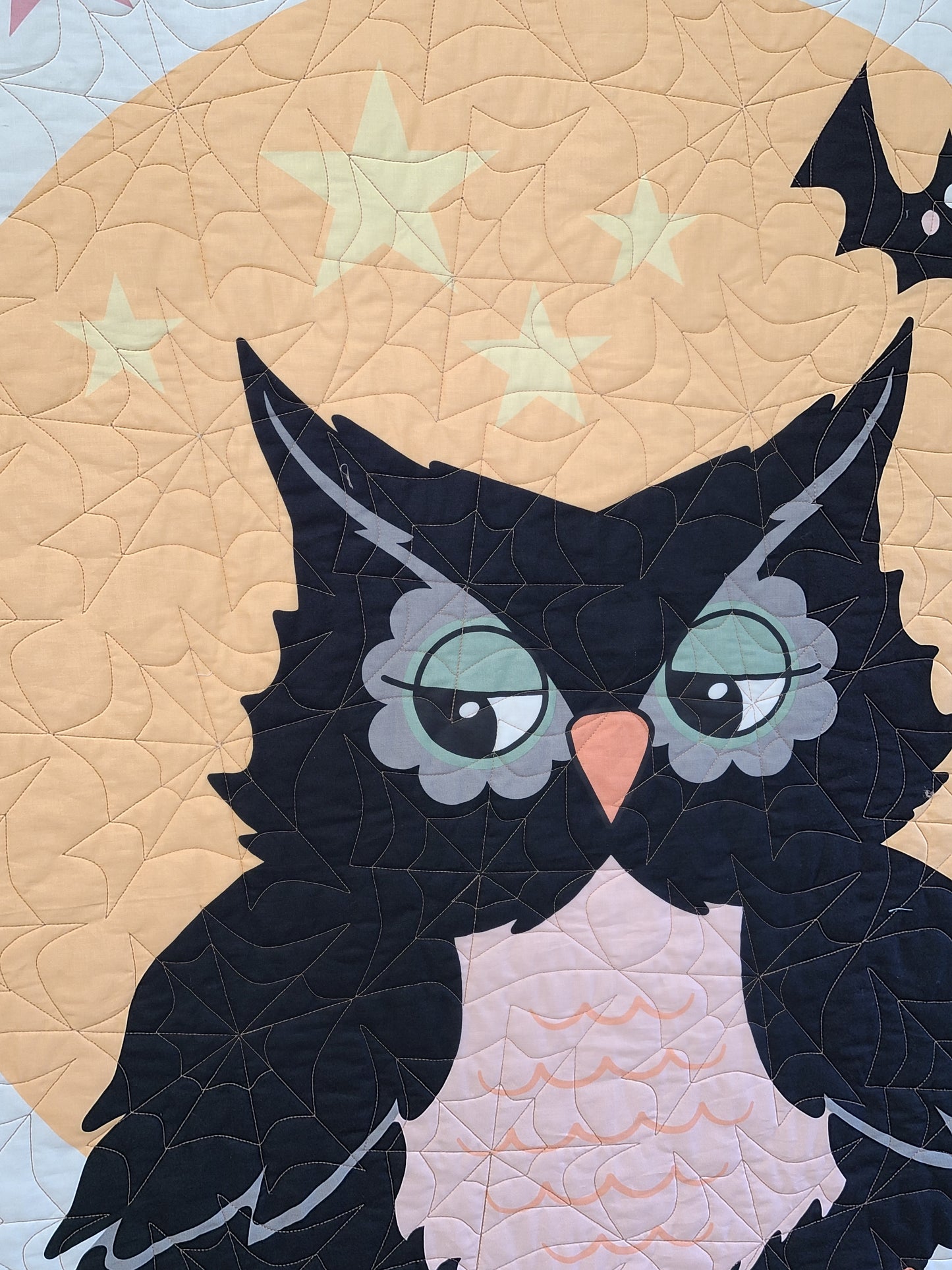 Owl Be Seeing You 61" x 67"