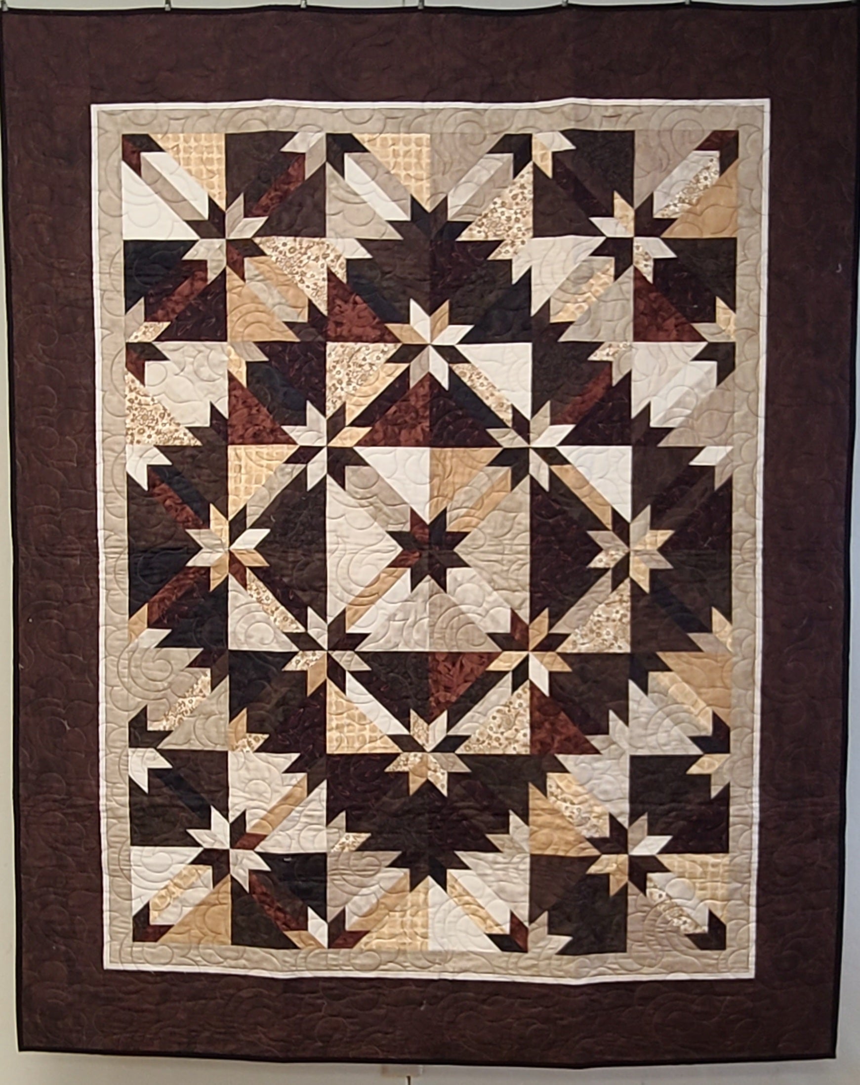 King's Pawn 57" x 71" Lori’s Quilt Studio