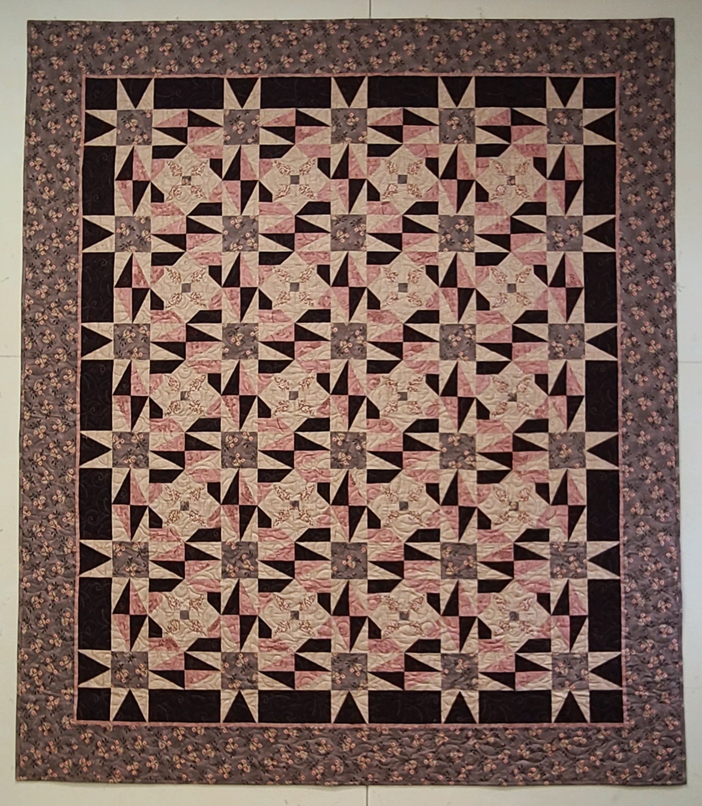 Meandering Stars 74"x86"