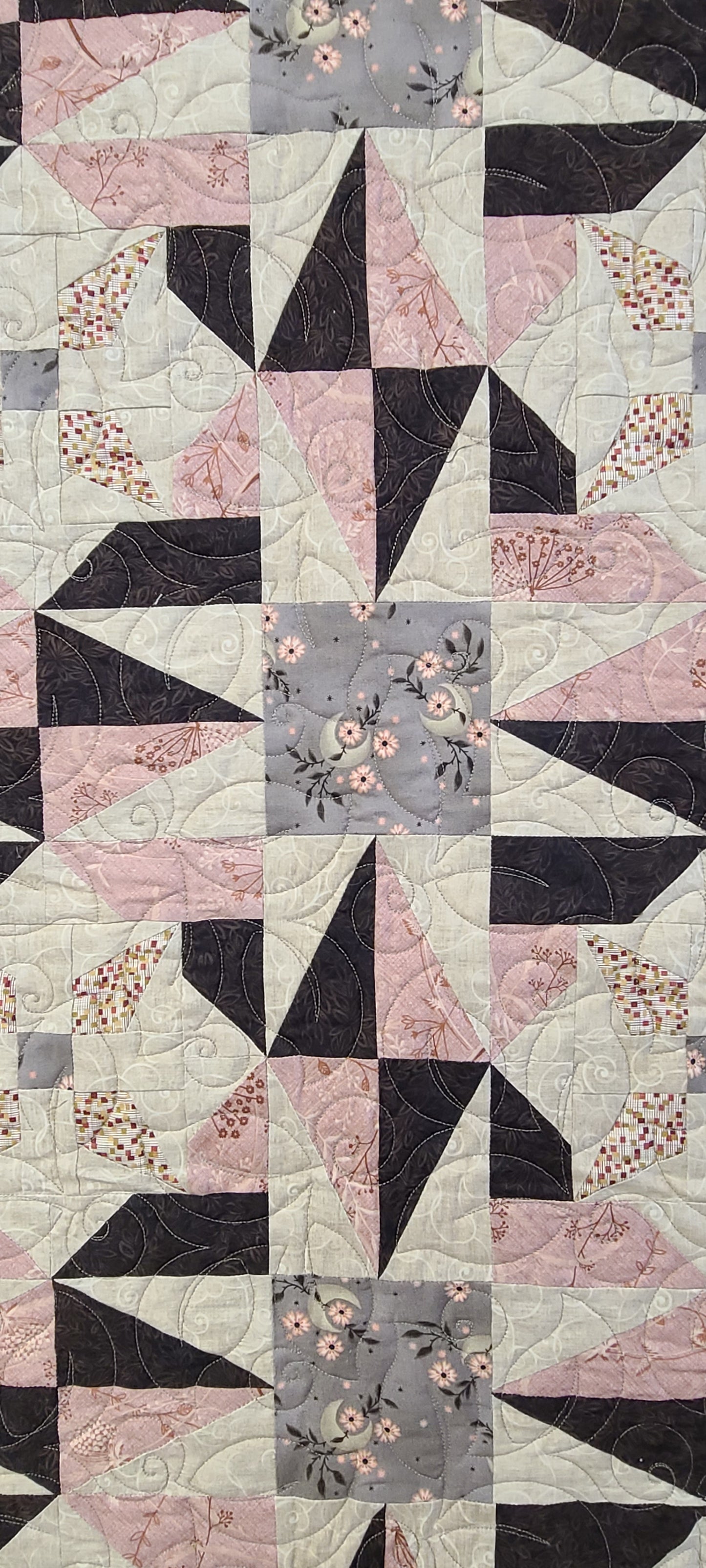 Meandering Stars 74"x86"