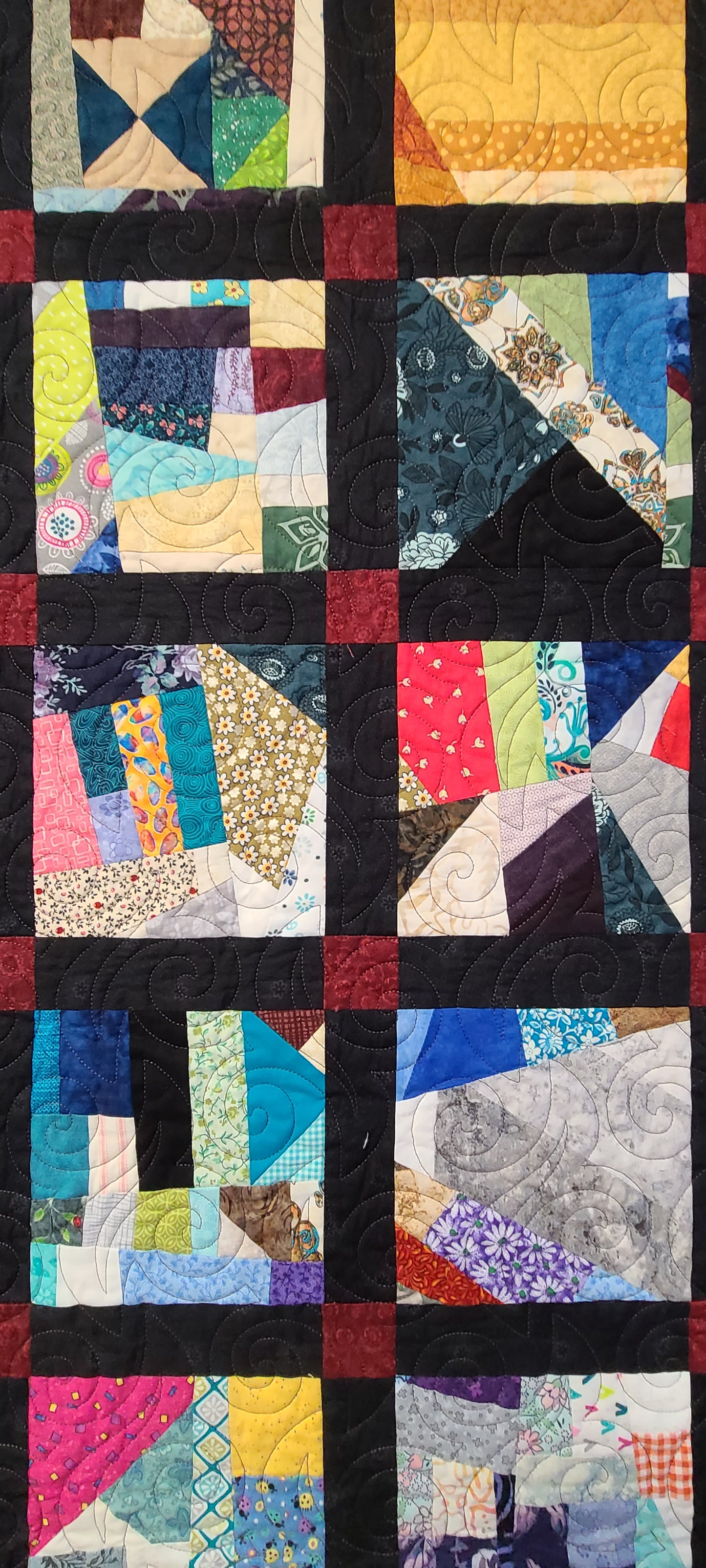 Crumb Quilt 91"x105"